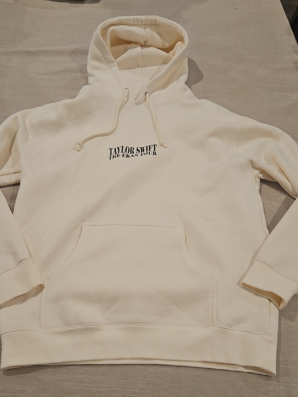 Taylor Swift | The Eras Tour I Beige Hoodie Size L - Picture 5 of 10